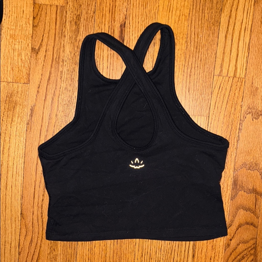 Beyond Yoga Black Crop Top